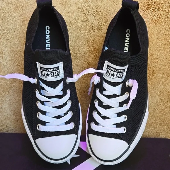 New in Box-Converse Kids (Unisex) Knit slip on-Size 2 Youth - Picture 4 of 13